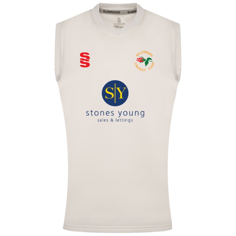 BLAST SLEEVELESS WOMENS SWEATER-Ivory