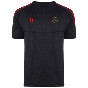 Dual Gym T-shirt : Black Melange