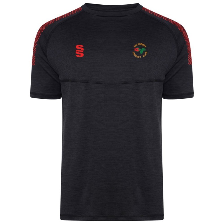 Dual Gym T-shirt : Black Melange