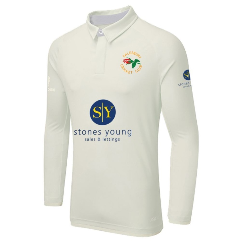 SALESBURY CRICKET CLUB L/S ERGO CRICKET SHIRT